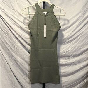 🌺NWT She + Sky Sage Green Mini Dress (Bundled price-BIN2)